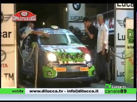 RALLY - La partenza del 49° Rally Coppa Città di Lucca - Dì Lucca