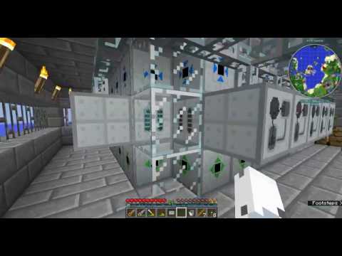 Minecraft: IndustrialCraft - Feed The Beast - Stable fluid nuclear reactor - 22k HU - 560 EU