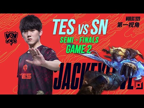 [Proview] JackeLove Ezreal | TES vs SN | Worlds 2020 Semifinals Game 2