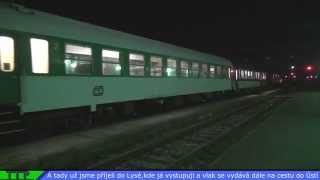 preview picture of video 'Jízda vlakem R 780 v úseku Nymburk-Lysá n/L'