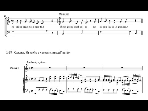Handel - HWV 17 “Va tacito e nascosto” (Giulio Cesare)