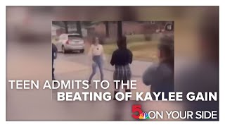 Teen admits to beating of Kaylee Gain, released on court supervision