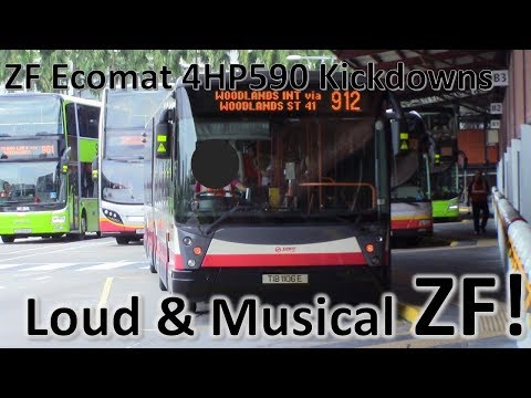 [SMRT]LOUD AND MUSICAL ZF Ecomat 4HP590 Kickdowns - TIB1106E On 912 (MB O405G Hispano Habit)