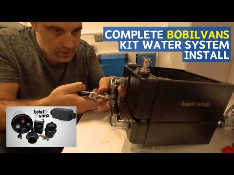 OFF GRID Bobil Vans Water System | Ford Transit Campervan Conversion