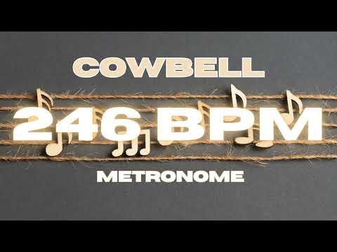 246 BPM - Cowbell Metronome