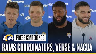 Puka Nacua & Jared Verse Talk Week 1 Takeaways; Mike LaFleur & Chris Shula On Versatile Players