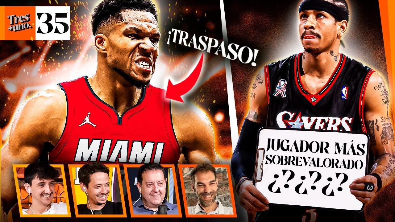 3+1 | ¡TRASPASO DE GIANNIS A MIAMI! ¿QUÉ PASA CON BOSTON? Test NBA y Daimiel en su prime | 3x35
