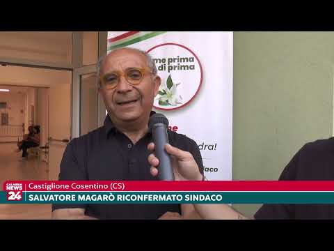 Castiglione Cosentino (CS): Salvatore Magarò riconfermato Sindaco
