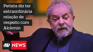 Lula diz que cogita Alckmin como vice de chapa do PT