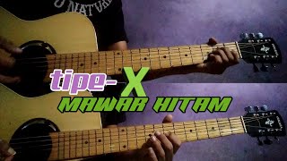 Download lagu TIPE-X MAWAR HITAM Instrumen Gitar Akustik   Lyrics mp3