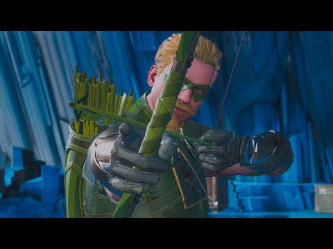 HARLEY QUINN vs GREEN ARROW - All Intro Dialogues - Injustice 2 [4K PS5]