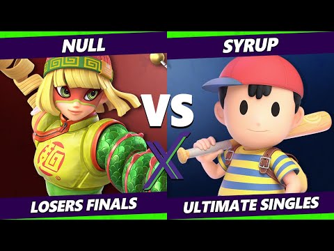 S@X 386 Online Losers Finals - Null (Min Min) Vs. Syrup (Ness) Smash Ultimate - SSBU