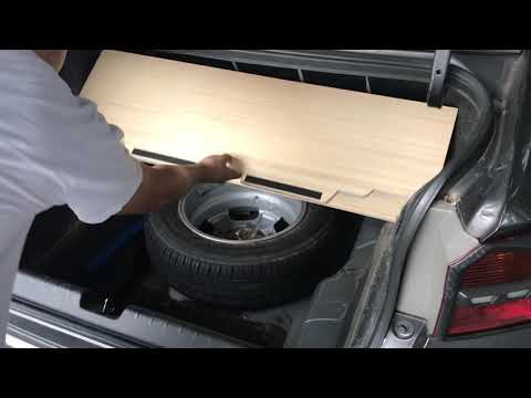 Trunk Board Cover | Honda City 2014-2020 | 3-Fold | 3/4 inch Plyboard