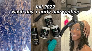 fall wash day + curly hair routine: the secret to healthy hair | Curlyhead Jas x Tropicurls By Jas