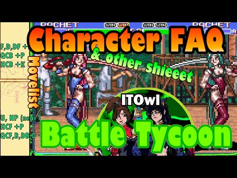 (SNES) Battle Tycoon: Move Lists & Strategy Guide (All Characters in depth)