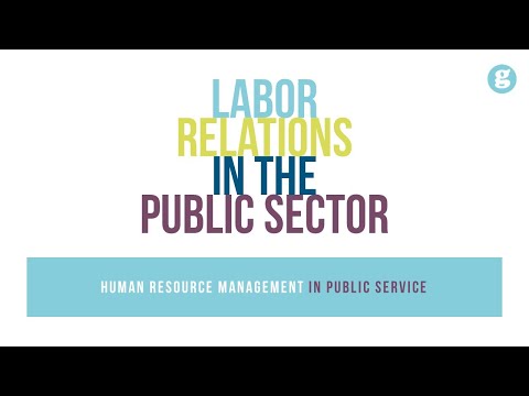 Public Sector Human Resource Management