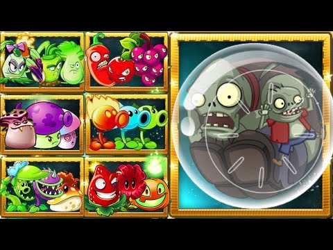 PvZ 2 Random Team Plants Vs 3 Hamster Ball Zombies LEVEL 10 - Which Team Plant 's Best?