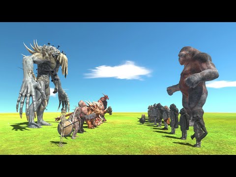 Boss Fight Goro vs Scourge - Animal Revolt Battle Simulator