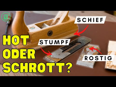 Aus alt mach neu: SO restaurierst du deinen alten Ulmia HOLZHOBEL! | Jonas Winkler