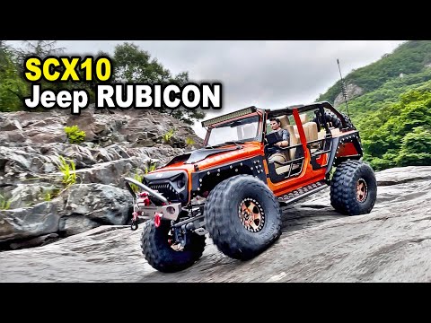 1/10 Scale RC | Axial SCX10 II | Jeep Rubicon Making & Off-road Trail