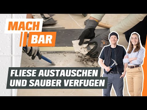 Replace tiles and grout cleanly | OBI