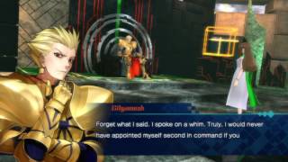 Fate Extella - Speaking with Gilgamesh
