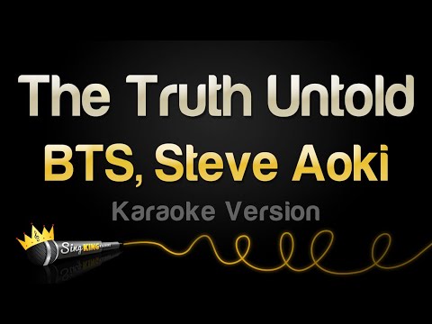 BTS, Steve Aoki - The Truth Untold (Karaoke Version)