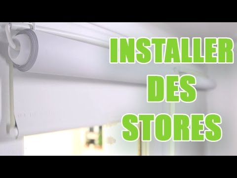 comment monter un store occultant velux