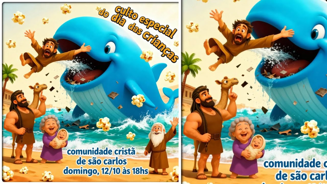 Culto do DIA DAS CRIANÇAS às 18hs -  Ao vivo -  12/10/2025