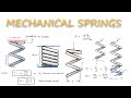 Mechanical Springs - Stress, Deflection, and Spring Constant in Just Over 10 MINUTES!
