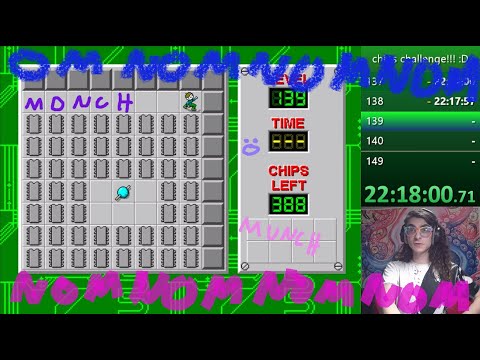 chips! everywhere! chips!! - chips challenge levels 137 through 139