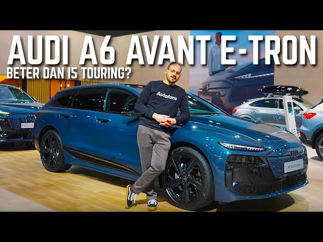 Beter dan een BMW I5 Touring? | Audi A6 e-tron Preview (Autosalon Brussel 2025)