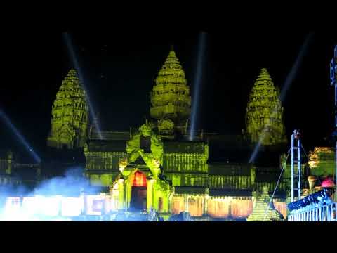 Celebration Party At Angkor Wat