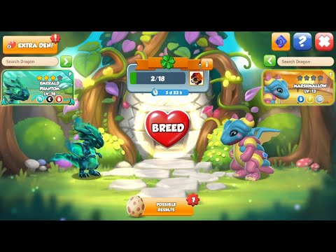 Breeding the first Gunhilda Dragon | But not successful | Dragon Mania Legends