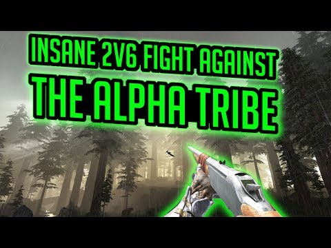 INSANE 2v6 FIGHT AGAINST STREAM SNIPING ALPHA TRIBE |Official Ragnarok Server|