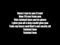 Tainted Love-Marilyn Manson Lyrics