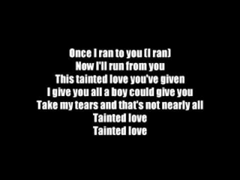 Tainted Love-Marilyn Manson Lyrics