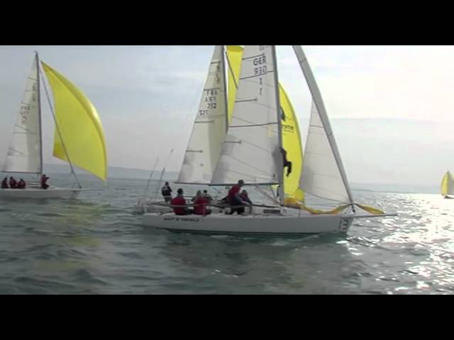 Sailing Team EPFL - TIP 2012 - Cherbourg - Le spi...