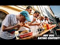 Czech Hot Dog Eating Championship (New National Record!)