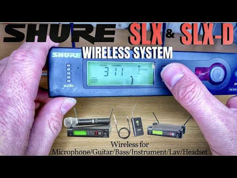 Shure SLX4 H5 4-Channel Wireless Microphone System – Complete Package with UA844, Antennas & Handhelds image 10