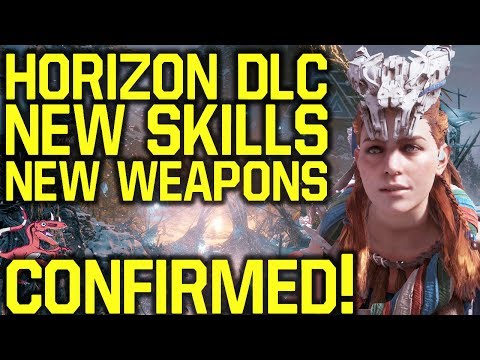 Horizon Zero Dawn DLC - GUERRILLA CONFIRMS STORY DETAILS, NEW WEAPONS & MORE! (The Frozen Wilds)