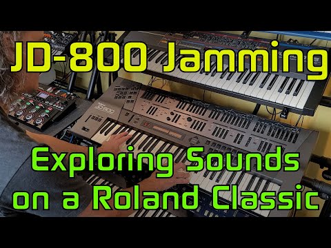 Jamming on my JD-800: The Otherworldly Sounds of Roland's Onetime Digital Flagship Synth
