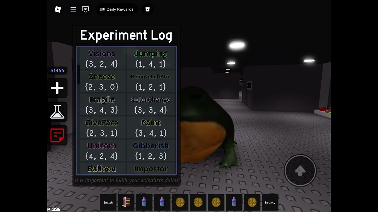 every laser color combination in roblox daycare (OUTDATED)