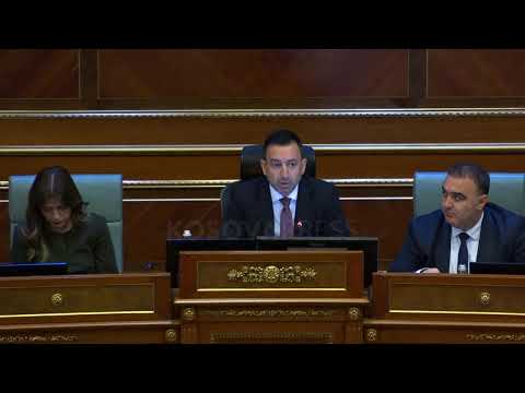 Seancë e jashtëzakonshme plenare e Kuvendit të Kosovës
