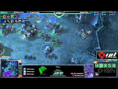 StarCraft 2 IGN Tournament: sixjaxViBE vs. FnaticFenix - Loser Round 2, Game 1