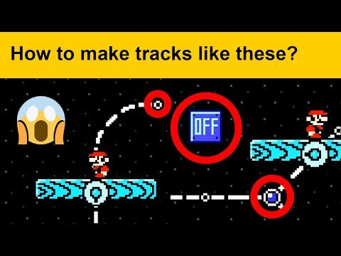 SMM2 tutorial: How to use Tracks and Placing Special Tracks