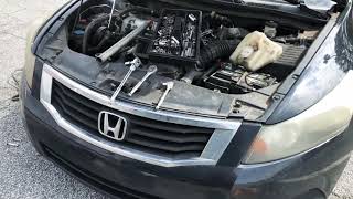How to remove 2008 - 2012 Honda Accord 2.4L Alternator