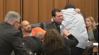 Father Attacks His Daughters Killer in Court
