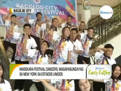 GMA Regional TV Early Edition: Masskara Festival Dancers