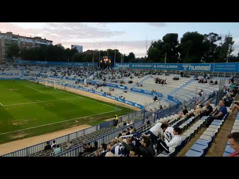 CE Sabadell - CF Intercity 2-1 tier players are entering the Estadi de la Nova Creu Alta 22.10.2022